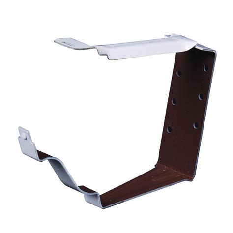 spectra metals 5 aluminum fascia bracket|Spectra Metals K Style White Aluminum Snap.